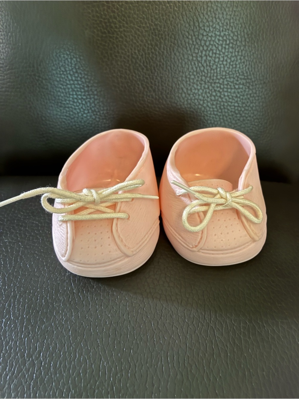 Vintage 1980s Cabbage Patch Kids Doll Pink Laced Replacement Sneakers